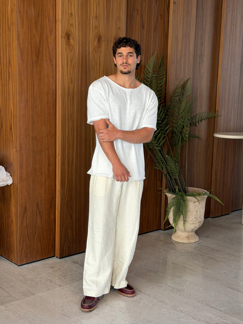 Flow Tee – White