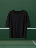 Wide Tee – Black