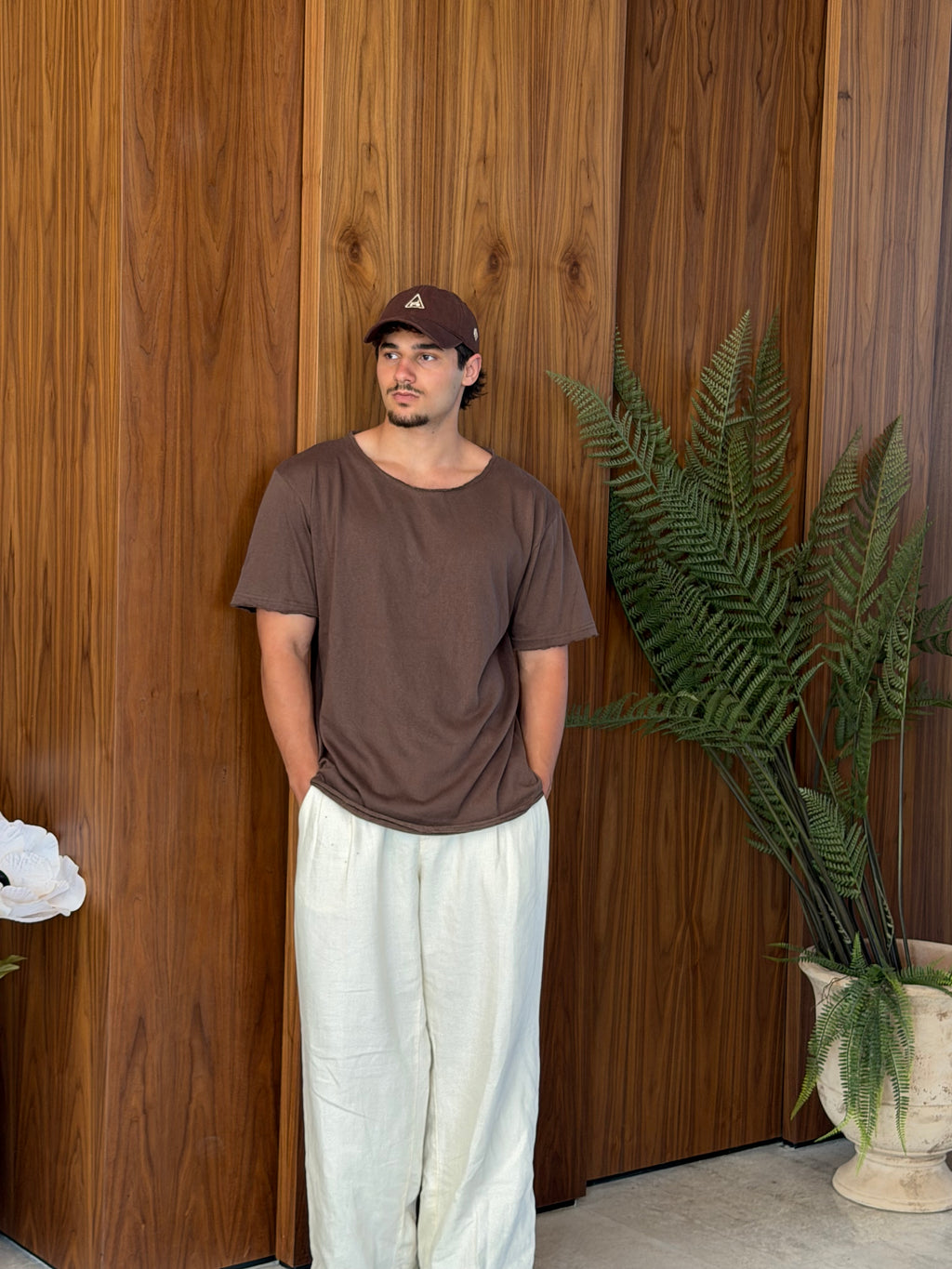 Flow Tee – Brown