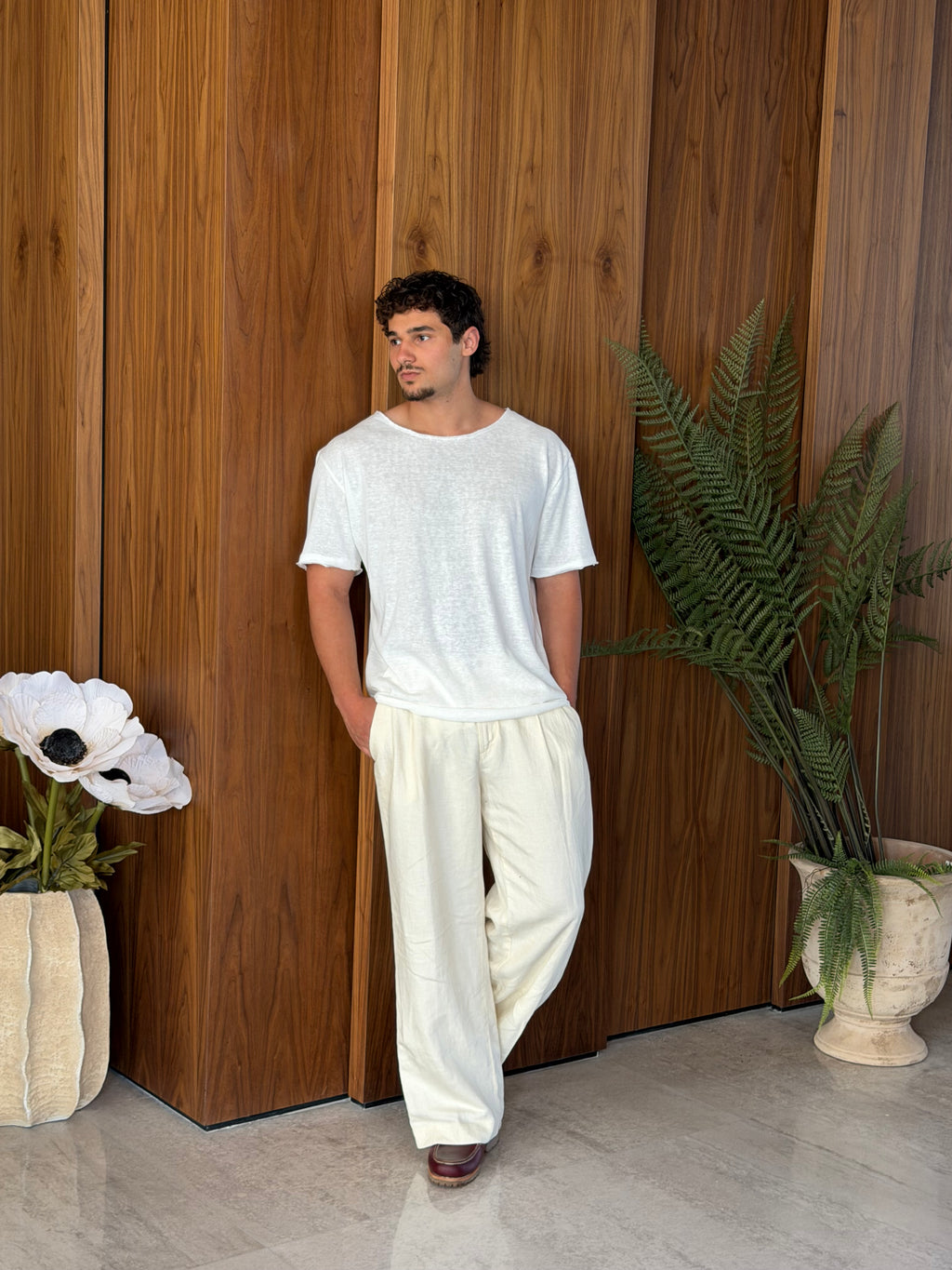 Flow Tee – White
