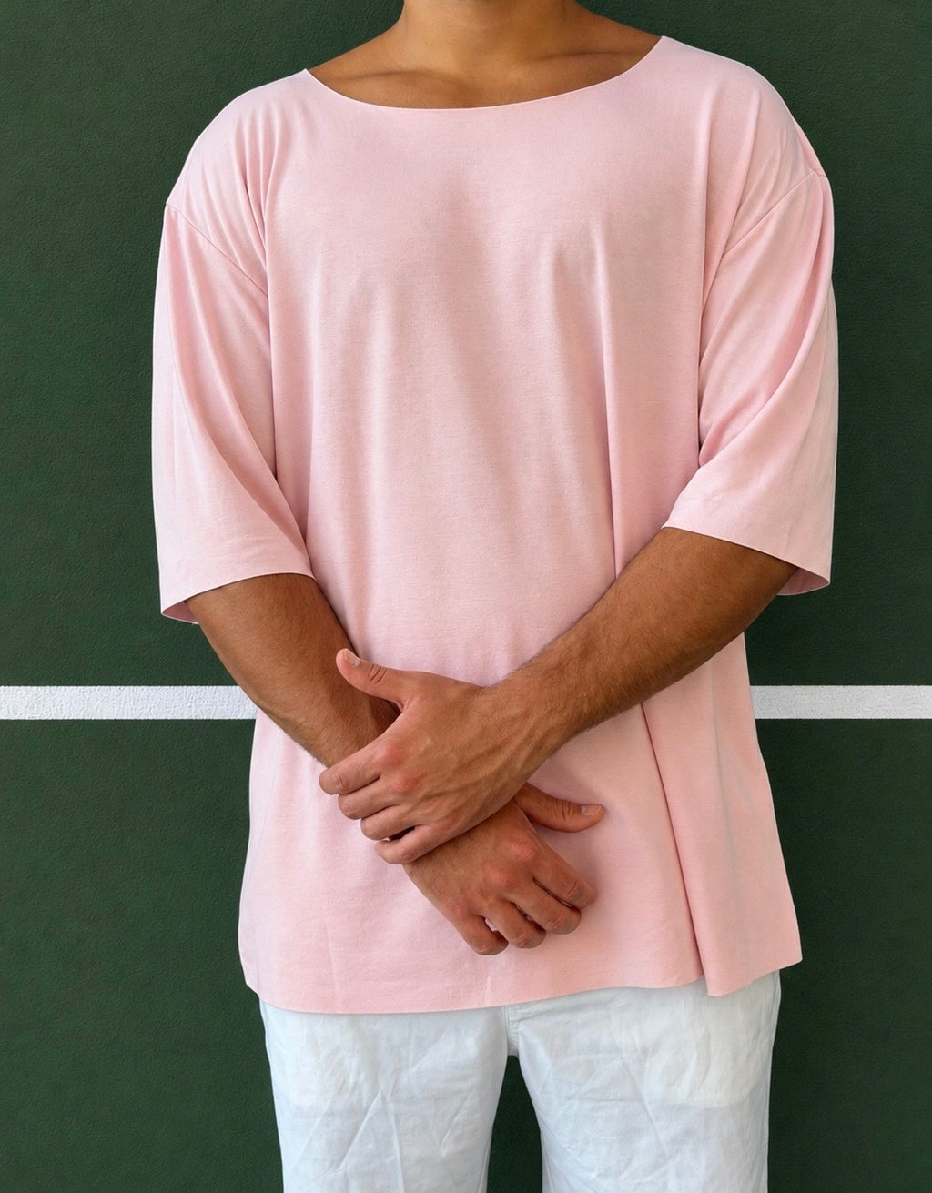 Wide Tee – Peach