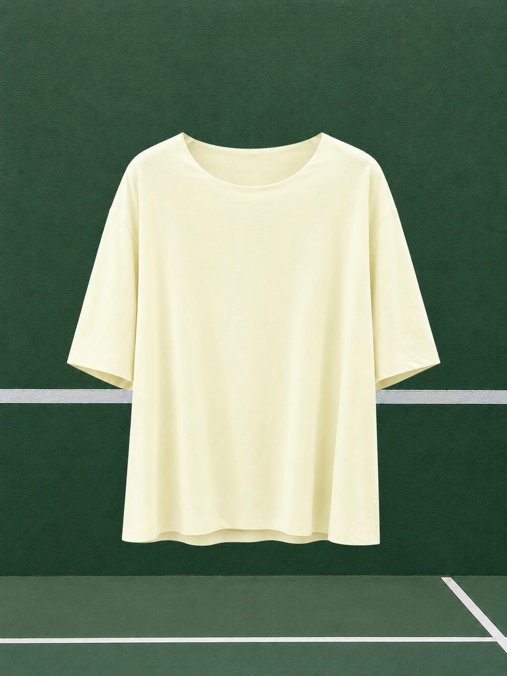 Wide Tee – Butter