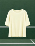 Wide Tee – Butter